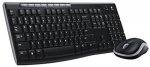 Logitech MK270 Wireless Keyboard and Mouse Combo UK QWERTY Layout - Black |