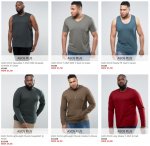 Plus Size Mens Clothing Starting from only £1.50 On the ASOS Outlet Store - Free delivery over £20.00