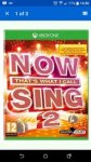 Now that's what i call sing 2 Xbox One Game (Like New Open Box) Del