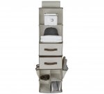 HOME 6 Shelf 2 Drawer Organiser - Cream 549/6437 or Black 569/8448 (link in post)