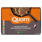 Tesco: Two Quorn peppered steaks £3 or x3 others too)