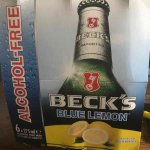 Becks blue lemon