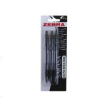 Zebra Sarasa Gel ink pack of 3 pens £2.49 @ Ryman - C&C