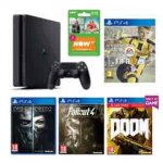 PlayStation 4 500GB+ FIFA 17 or Horizon Zero dawn + Dishonored 2 + Fallout 4 + DOOM With UAC Pack + NOW TV Entertainment 3 Month Pass £229.99 @ Game