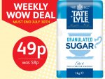 Tate & Lyle 1kg Granulated Sugar