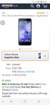 HTC U Play 32 GB SIM-Free Smartphone - Sapphire Blue