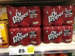 6 x Cans of Dr Pepper for 89p at Tesco Aberdeen Extra
