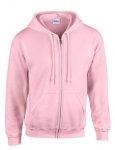 Gildan heavy blend zipped hoodie light pink L (GD58) - Dispatched from and sold by Bowls4u TA 4UTrading Group - Amazon