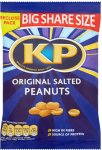 KP Original Salted Peanuts (450g) was £3.29 now £2.00 @ Tesco