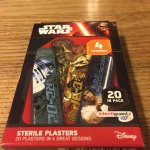 STARWARS Sterile Plasters pack 39p instore at Home Bargains