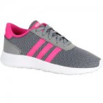 ADIDAS Lite Racer children's walking and school sports shoes - grey/pink C&C to any Asda from tomorrow or Free to Any Decathlon Store Now