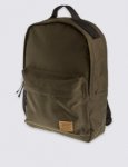 Kids Back to School Backpacks in Khaki or Burgundy was £18 now £5.00 C&C @ M&S