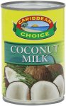 Caribbean Choice Coconut Milk 400 g (pack of 12) - £5.40 / Subscribe & Save - £5.13 (Amazon)
