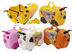 3 in 1 Kiddee Case Ride On Travel Bag Hand Luggage (Tranki Style)
