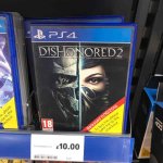 Dishonored 2 £10.00 - TESCO instore