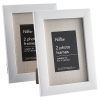 2 White or Black 6x4 Photo Frames