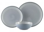 Denby Everyday 12 Piece, 4 Person Dinner Set, Cool Blue at Tesco Direct (C&C £2 or Free with Del Saver)