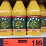 Copella 1.5L orange juice with bits
