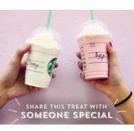 Starbucks buy one get one Free on frappuccino £3.25
