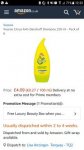  Vosene Shampoo pack of 6 - £4.09 (Prime) / £8.08 (non Prime) at Amazon