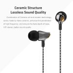 Zinsoko Noise Isolating Earphones Black, Type-C Wired In Ear Earphones, Dynamic Noise Reduction, Full Loosless Audio & get a white or pink pair free