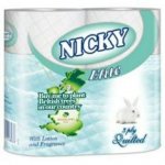 Nicky elite quilted toilet rolls 18's 3 for £10.00 @ farmfoods 18p a roll instore