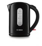 Bosch TWK76033GB Village Collection Kettle, 1.7 L - Black [Energy Class a_plus] Black or White