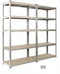 2 bays of 5 Tier Heavy Duty Galvanised Steel Racking £40.00 (free del) @ clearance_centre_123/eBay
