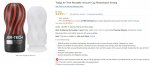 Tenga Air-Tech Reusable Vacuum Cup Masturbator Strong £14.92 (Prime or add £3.99)