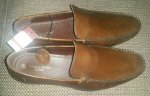 Taylor And Wright Edition Leather Slip On Loafers, Brown