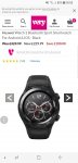 Huawei Watch 2 Bluetooth Sport Smartwatch For Android & IOS - Black