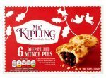 B. T. G. O. F on 6 pack of Mr. Kipling Mince Pies or 140g After Eight - x3