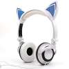 Kids cute, 'cat' headphones, adjustable stereo, portable at Sold by HangRui Technology Co, Ltd