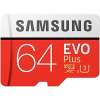 Samsung 64GB Evo Plus Micro SDXC U3 Card + Adapter