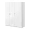  DOMBÅS 3-door Wardrobe (White) £60 (in-store) @ IKEA
