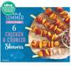 Iceland 6 Chicken & Chorizo Skewers 450g (Starts Wednesday)