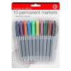 Permanent Markers, 10 Pack