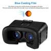 Zacro 3D VR Virtual Reality Glasses Headset for Screen Smartphone (4.0 - 6.0 inch - Black) - 2017 New Version Sold by Zacro-euro
