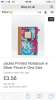  Joules Printed Notebook in Silver Floral in One Size £3.56 - Joules eBay