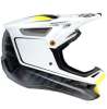 100% Aircraft DH Helmet - BiTurbo White with code