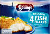 Young's 4 Breaded (Alaskan Pollock) Fish (50%) Fillets Frozen (400g)