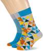 My Way Men's Heart Socks Multicoloured (Pack of 3)