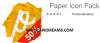 Paper Icon Pack - Free