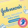 Johnson's Baby Extra Sensitive Fragrance Free Wipes - Pack of 18 with Amazon Prime (or £7.98 for first time subscribers)