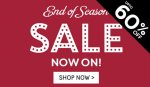 La Redoute 60% off sale plus Extra 50% OFF on Everything with code C&C-Act Soon