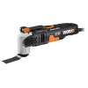 WORX WX680 F30 350W Sonicrafter Multi-Tool Oscillating Tool with 29 Accessories Del