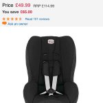 Britax car seat Now £49.99 instore and online Mothercare