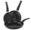 Three non-sick maxlon coated frying pans for less than the price of one £11.98 prime or £16.73 non prime Sold by COOKSMARK