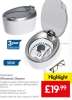  Ultrasonic Cleaner 600ml 50W - £19.99 LIDL (Silvercrest) - 3yr warranty
