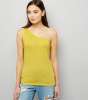  New look off the shoulder yellow top only £1